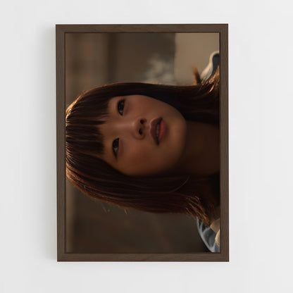 ap-ji yeong-1 cadre Bois foncé