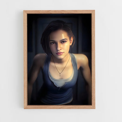 ap-jill valentine-3 cadre Bois clair