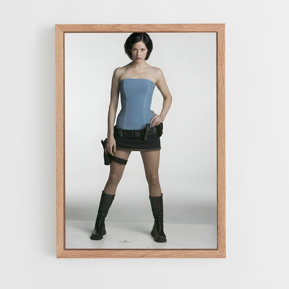 ap-jill valentine-4 cadre Bois clair