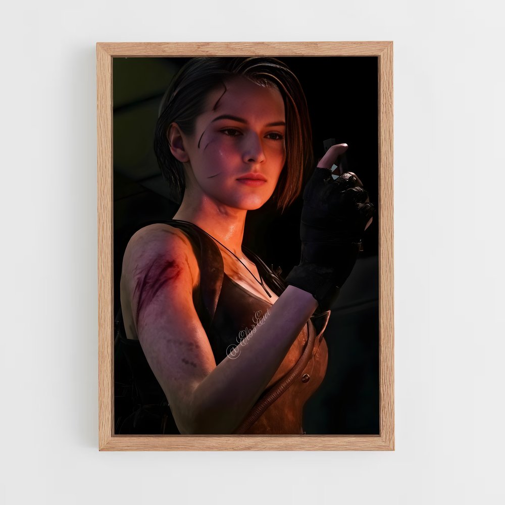 ap-jill valentine-5 cadre Bois clair