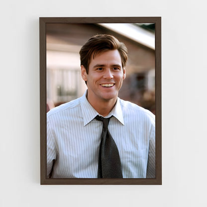 ap-jim carrey-1 cadre Bois foncé