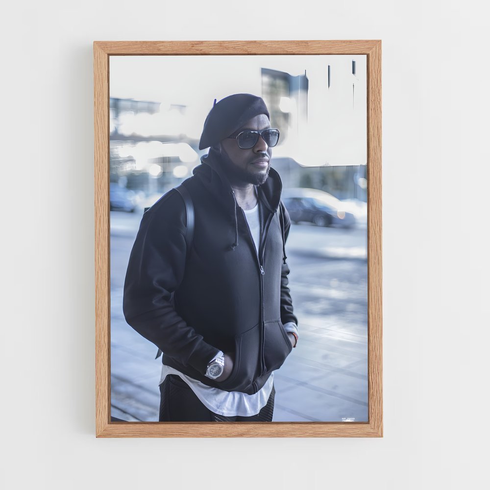 ap-jim iyke-1 cadre Bois clair