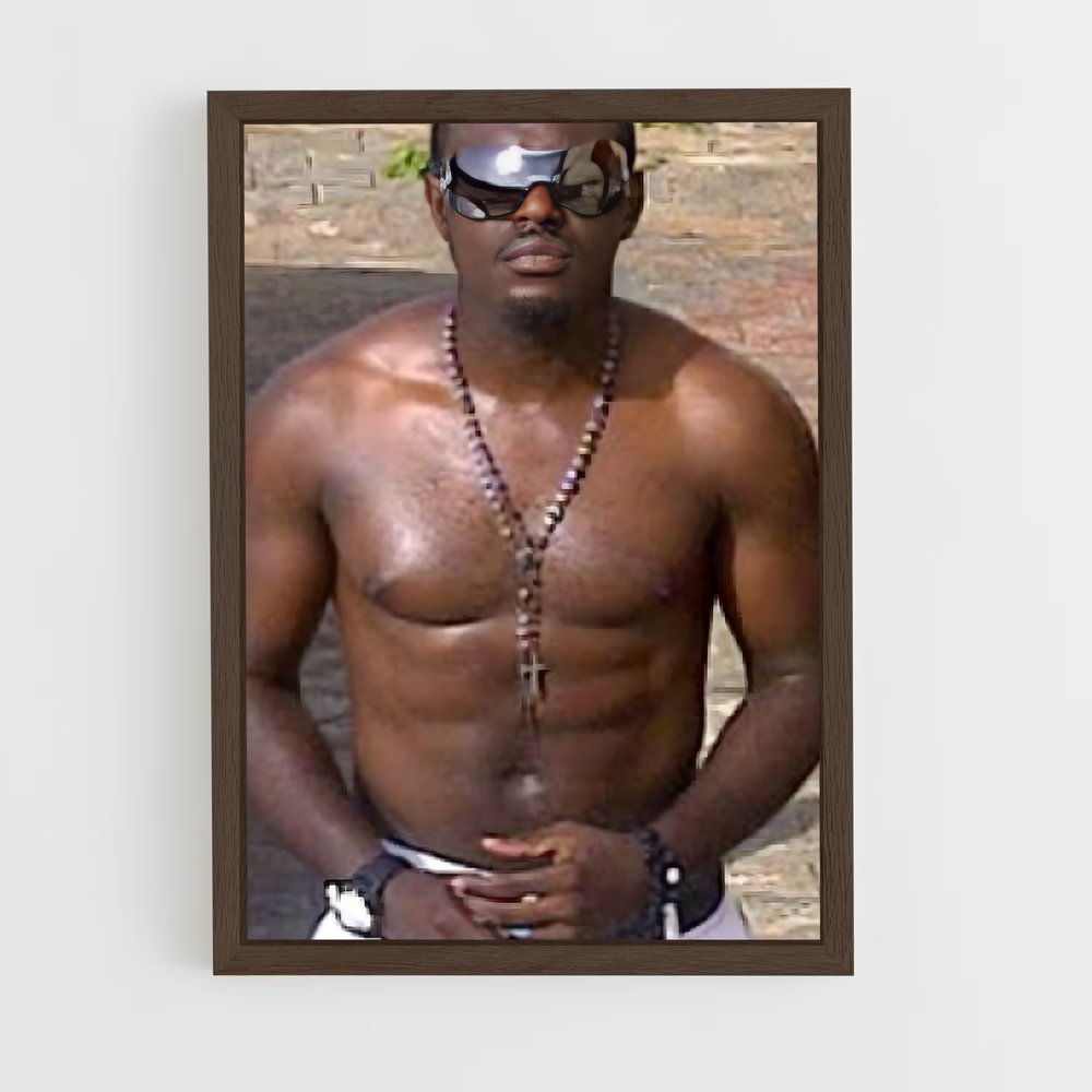 ap-jim iyke-3 cadre Bois foncé