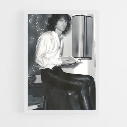ap-jim morrison-1 cadre Blanc