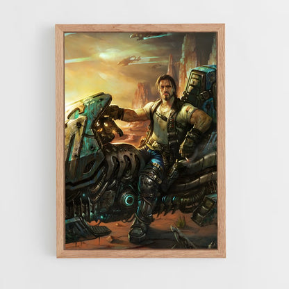 ap-jim raynor-3 cadre Bois clair