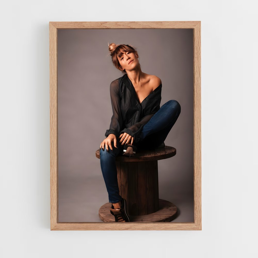 ap-jimena baron-1 cadre Bois clair