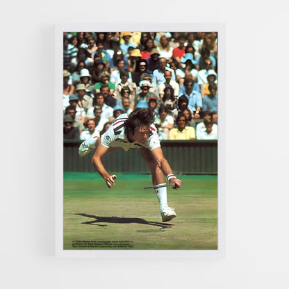 ap-jimmy connors-3 cadre Blanc