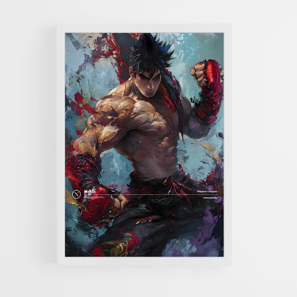 ap-jin kazama-7 cadre Blanc