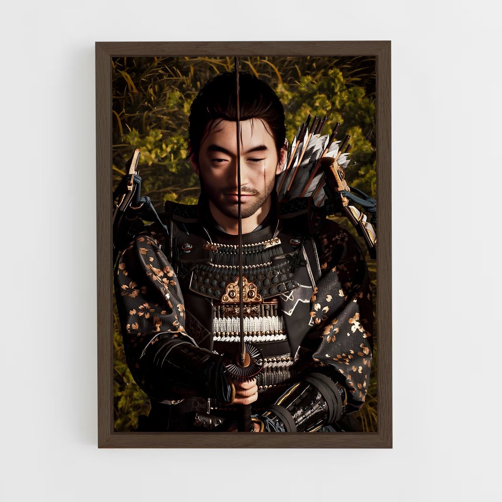 ap-jin sakai-2 cadre Bois foncé