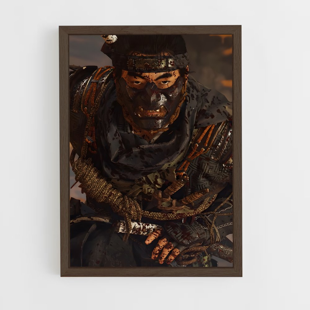 ap-jin sakai-5 cadre Bois foncé