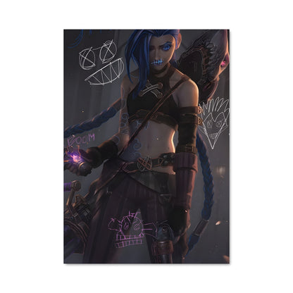 Poster Jinx, Queen of Chaos