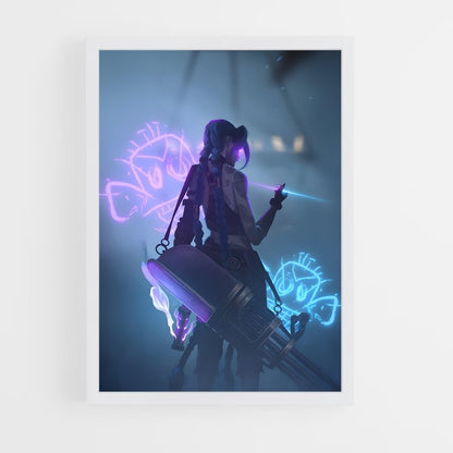 ap-jinx arcane-2 cadre Blanc