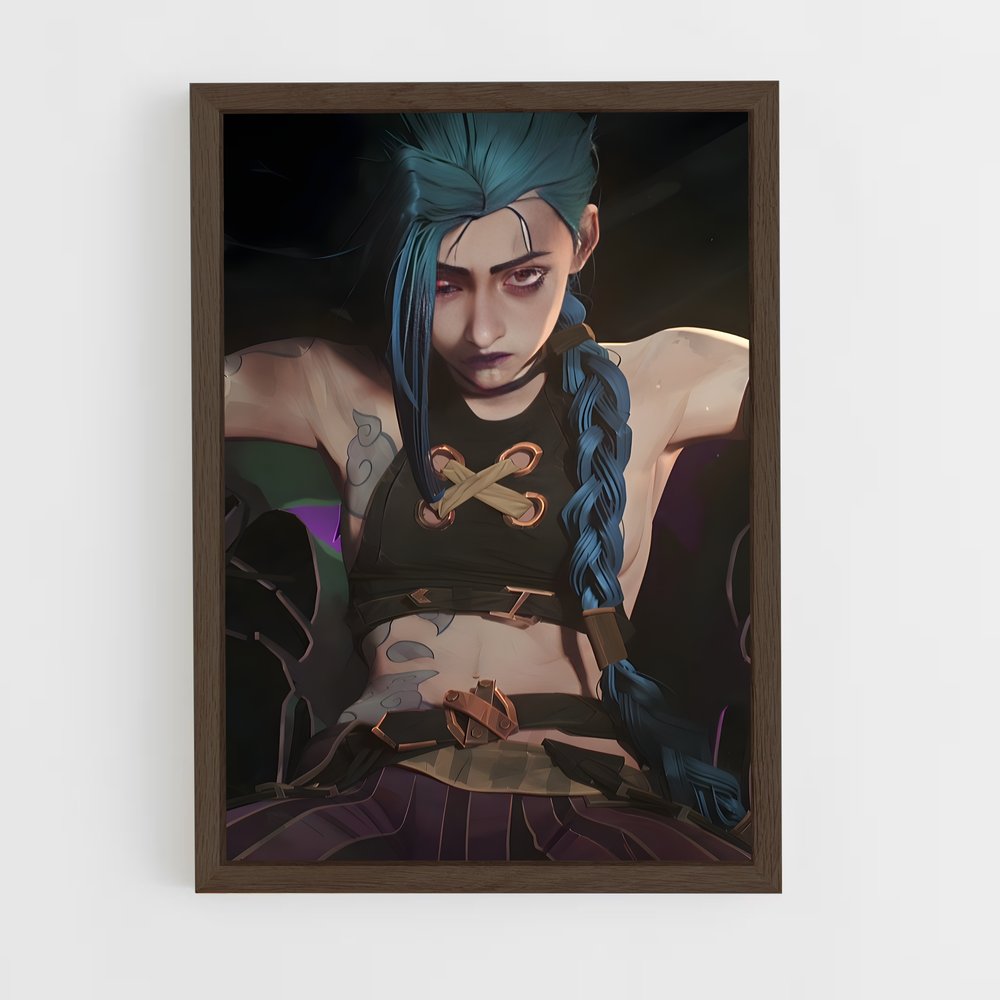 ap-jinx arcane-4 cadre Bois foncé