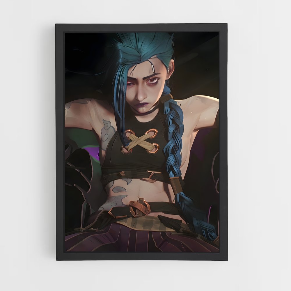 ap-jinx arcane-4 cadre Noir