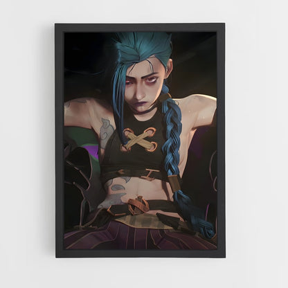 ap-jinx arcane-4 cadre Noir