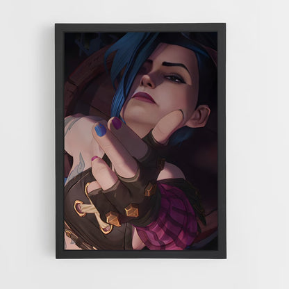 ap-jinx lol-6 cadre Noir