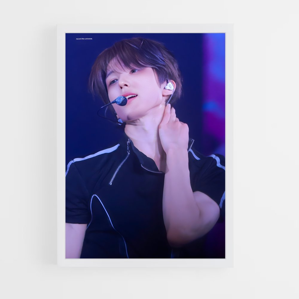 ap-jisung-8 cadre Blanc