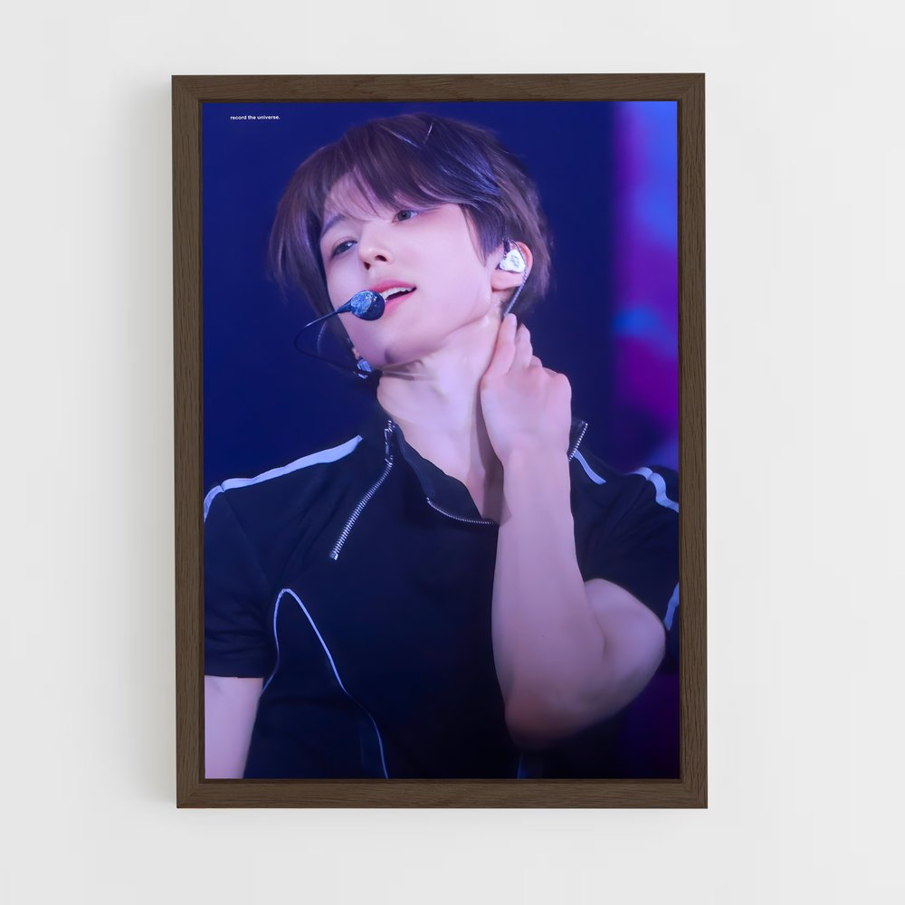 ap-jisung-8 cadre Bois foncé