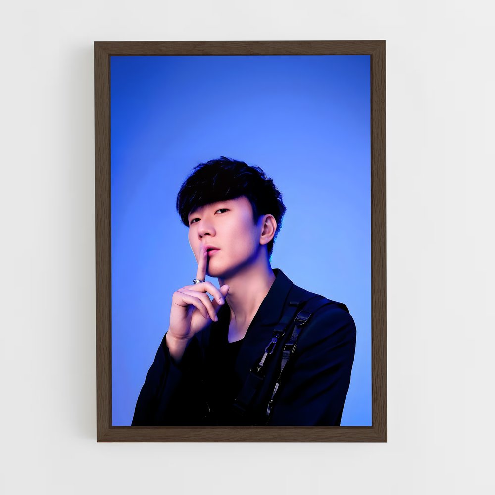 ap-jj lin-3 cadre Bois foncé