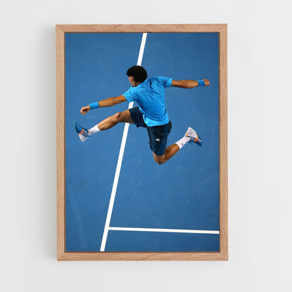ap-jo-wilfried tsonga-8 cadre Bois clair