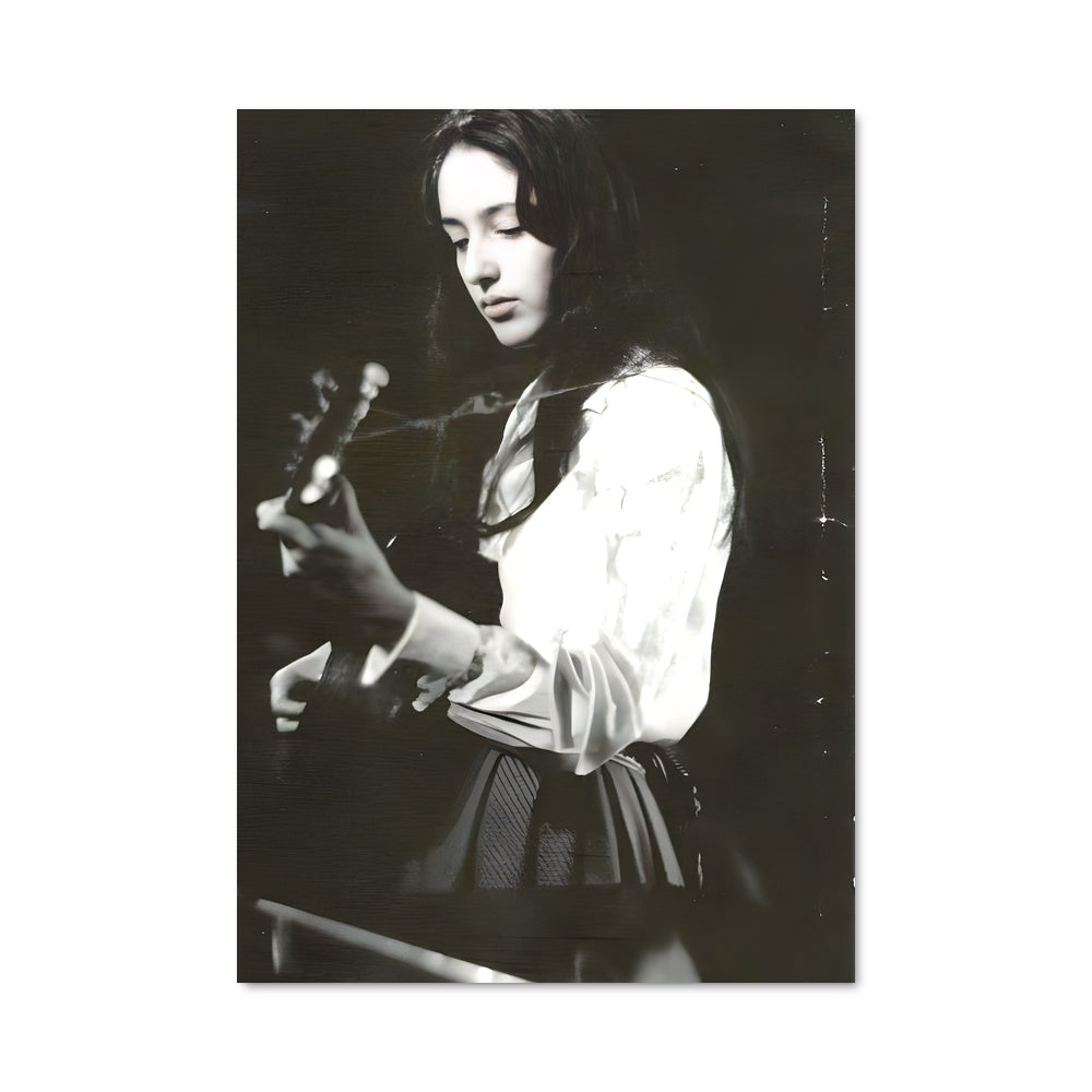 Poster Mélodie en Noir et Blanc