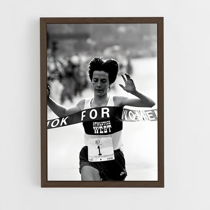 ap-joan benoit samuelson-1 cadre Bois foncé