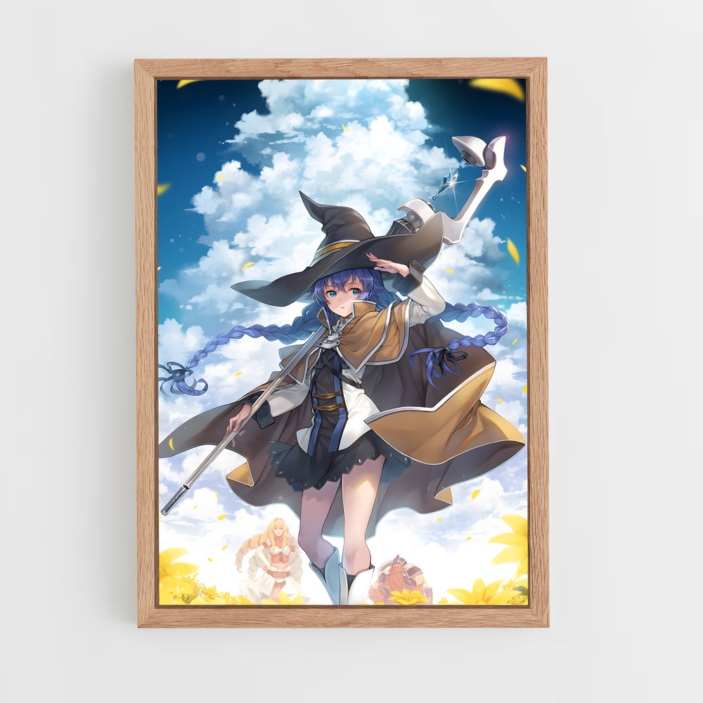 ap-jobless reincarnation-7 cadre Bois clair