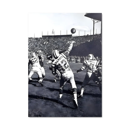 Poster Touchdown Vintage