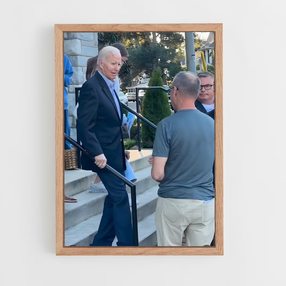 ap-joe biden-3 cadre Bois clair