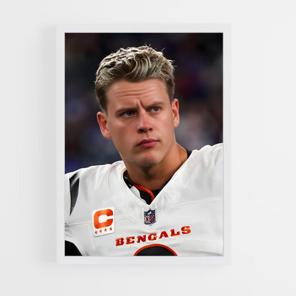 ap-joe burrow-1 cadre Blanc