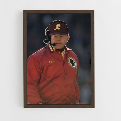 ap-joe gibbs-2 cadre Bois foncé