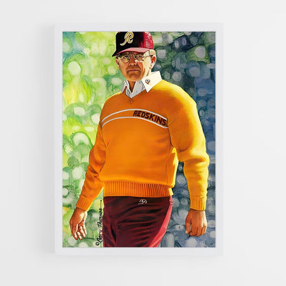 ap-joe gibbs-3 cadre Blanc