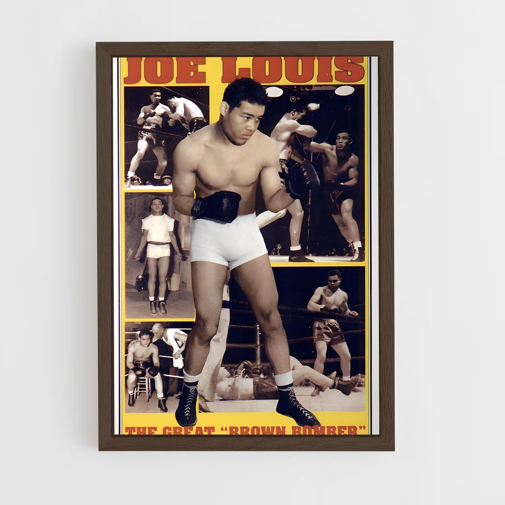 ap-joe louis-1 cadre Bois foncé