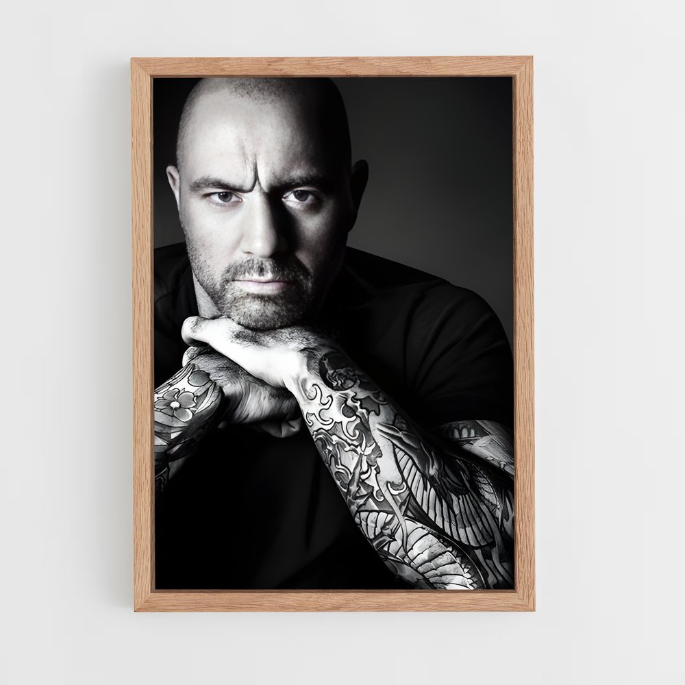 ap-joe rogan-1 cadre Bois clair