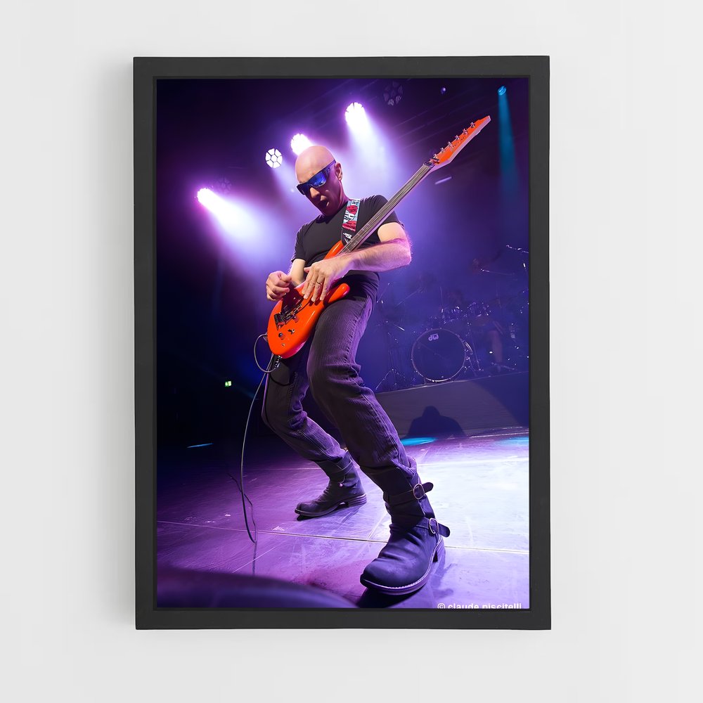 ap-joe satriani-8 cadre Noir