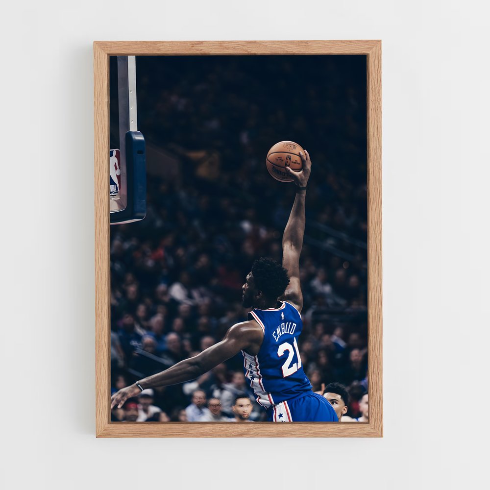 ap-joel embiid-8 cadre Bois clair
