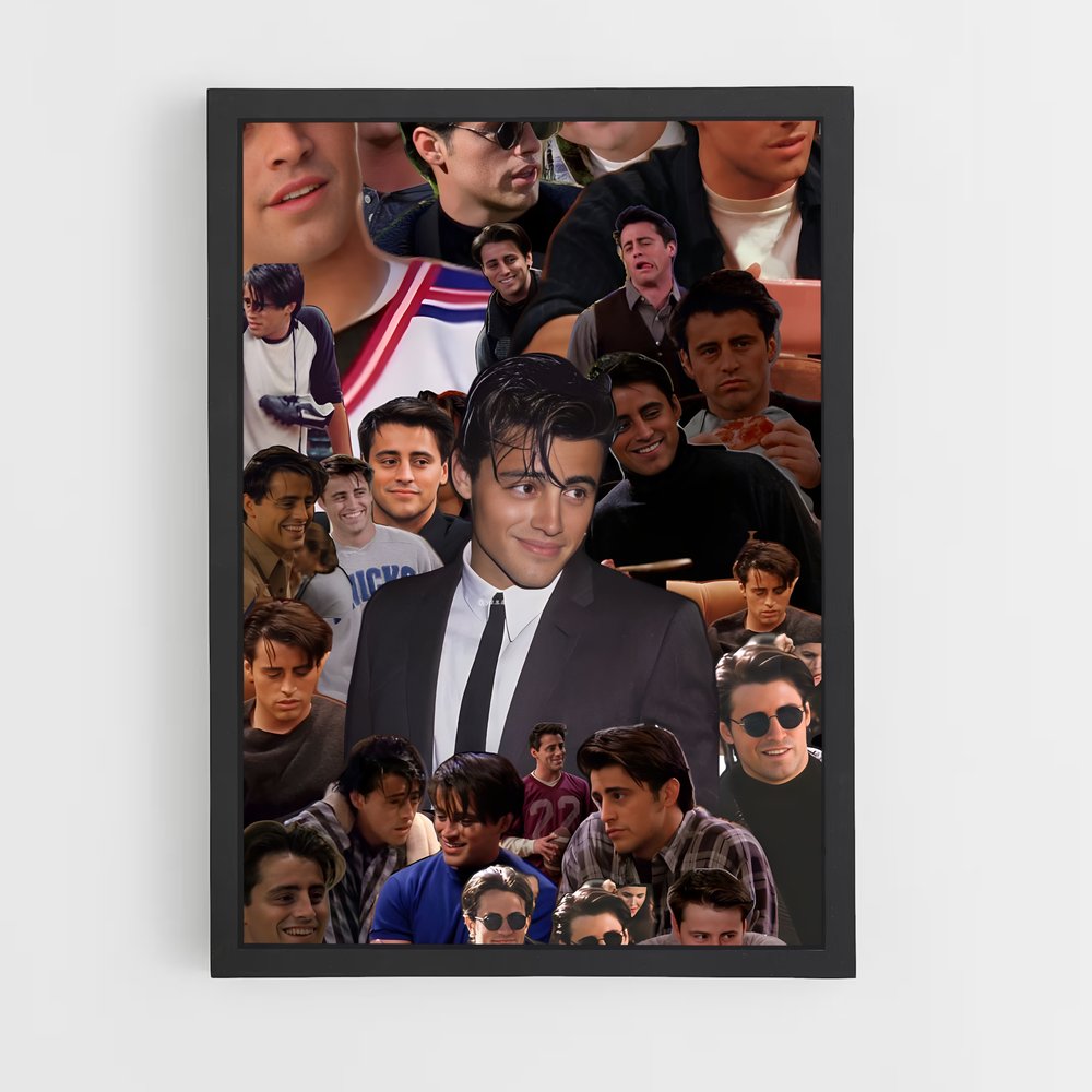 ap-joey tribbiani-3 cadre Noir