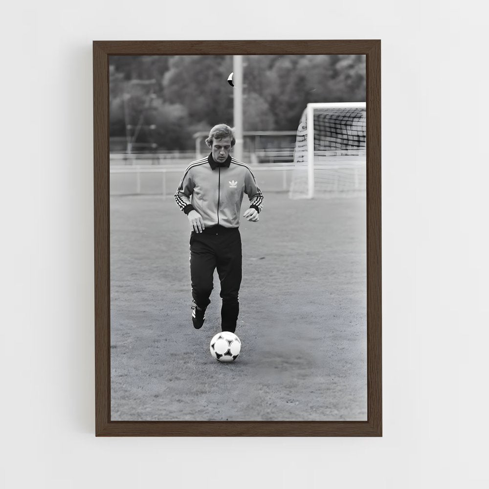 ap-johan neeskens-3 cadre Bois foncé