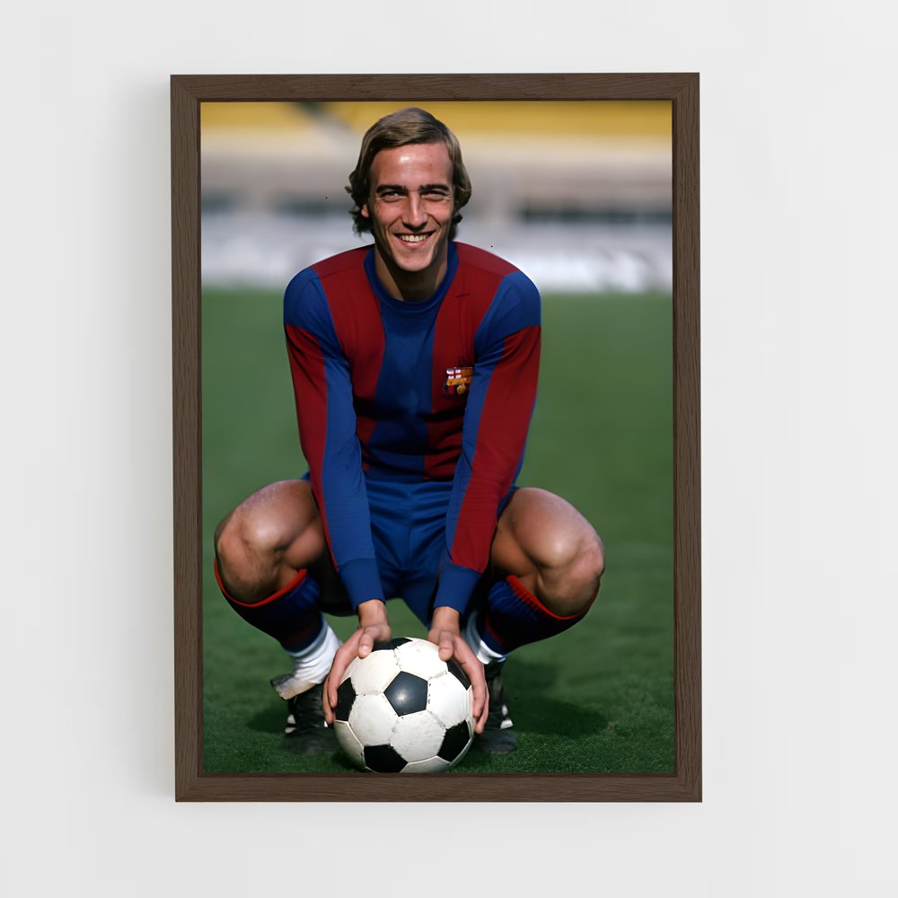 ap-johan neeskens-6 cadre Bois foncé