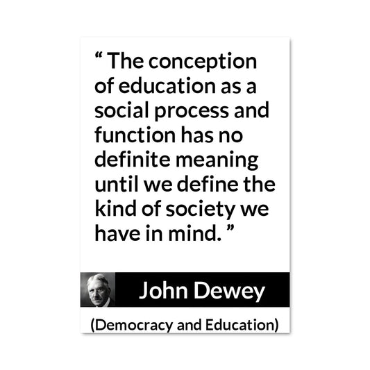 Poster Wisdom in Black and White