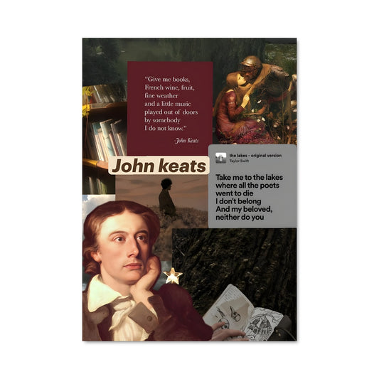 Poster L'Esprit de Keats