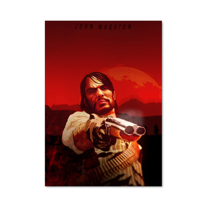 Poster Le Tireur de Ciel Rouge