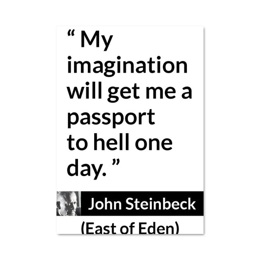 Poster Imagination Voyageuse