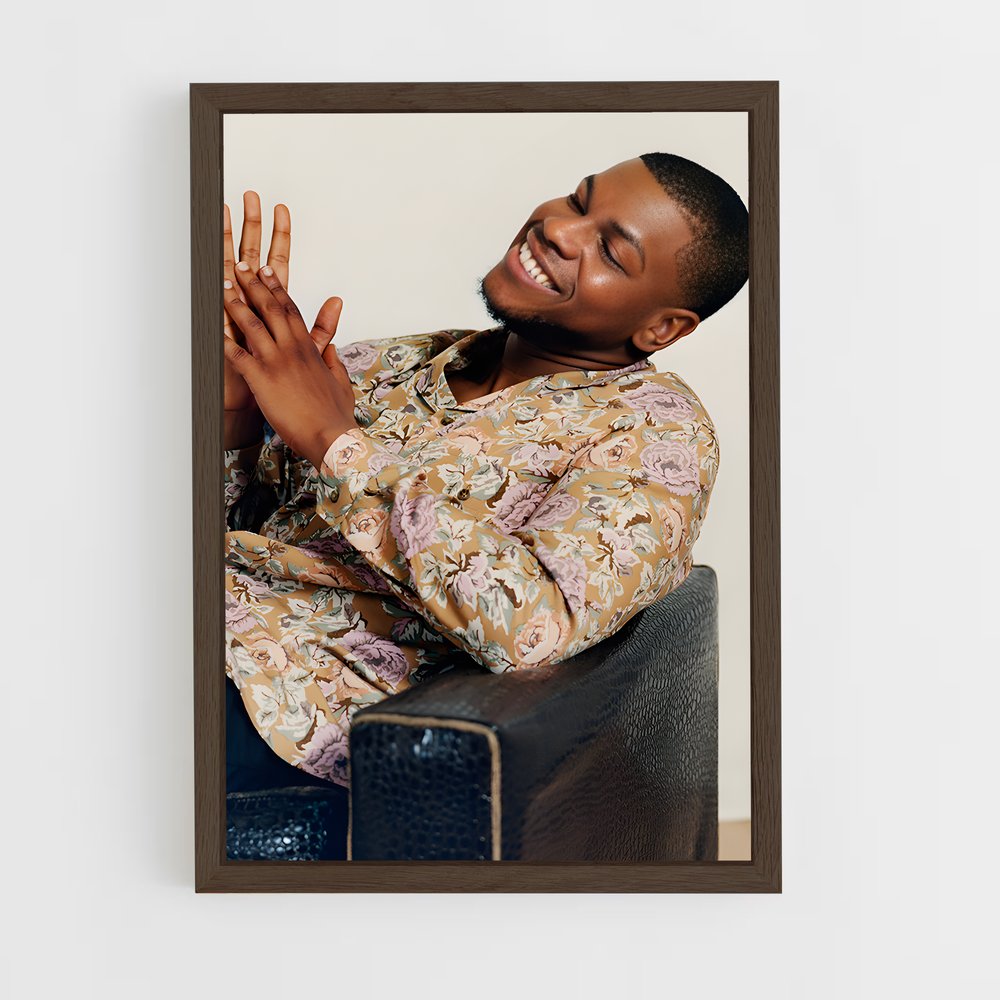 ap-john boyega-4 cadre Bois foncé