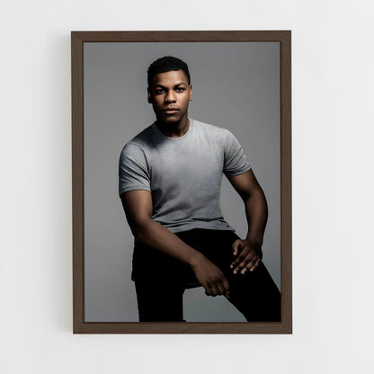 ap-john boyega-6 cadre Bois foncé