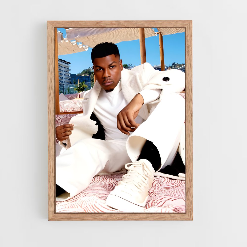 ap-john boyega-7 cadre Bois clair