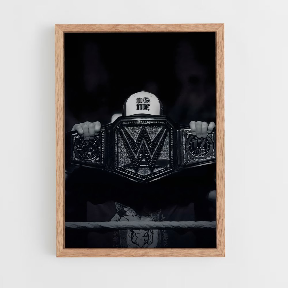ap-john cena-8 cadre Bois clair