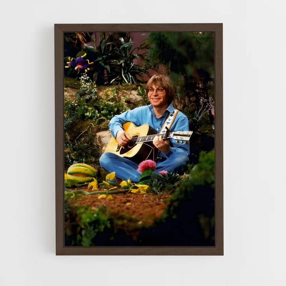 ap-john denver-2 cadre Bois foncé