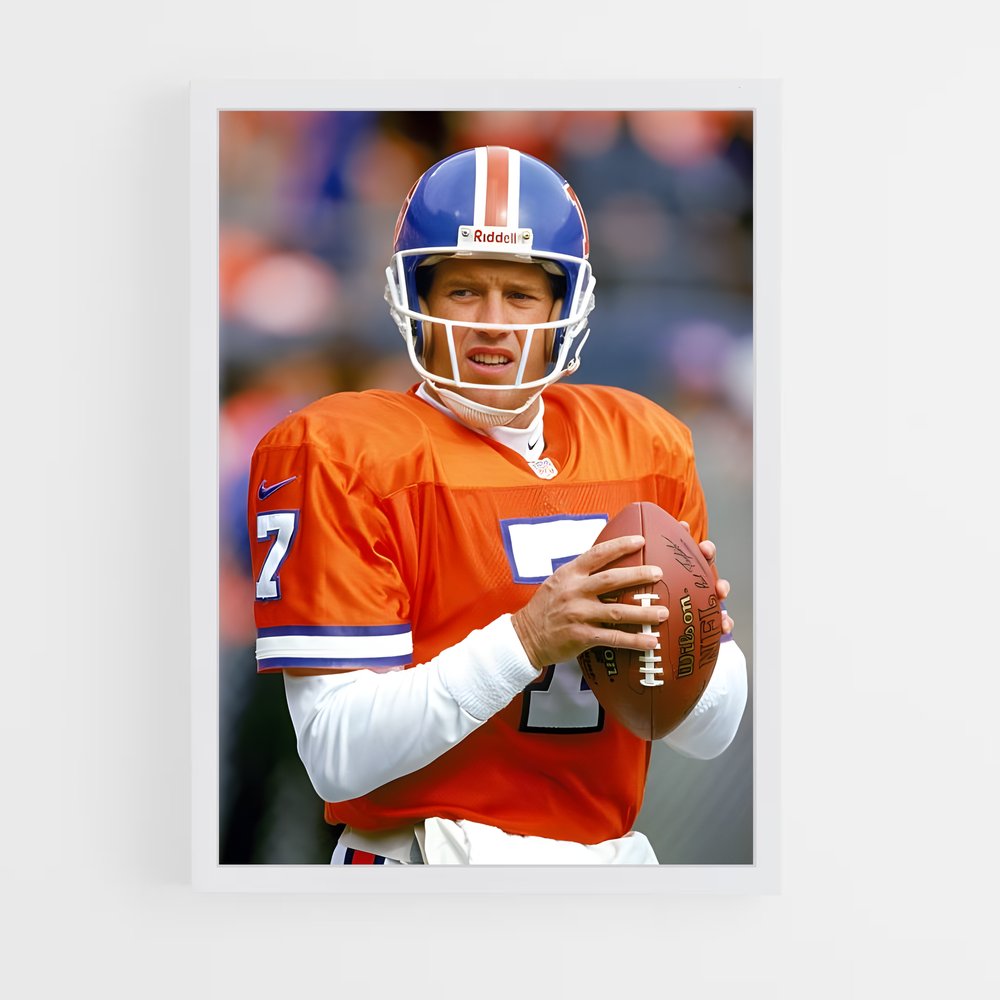 ap-john elway-2 cadre Blanc