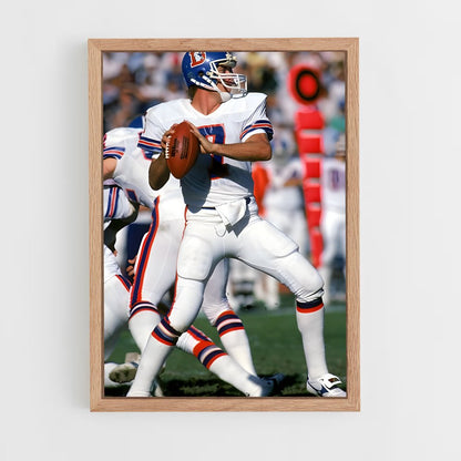 ap-john elway-5 cadre Bois clair